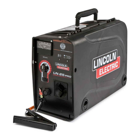 Lincoln LN-25 PRO Operator's manual