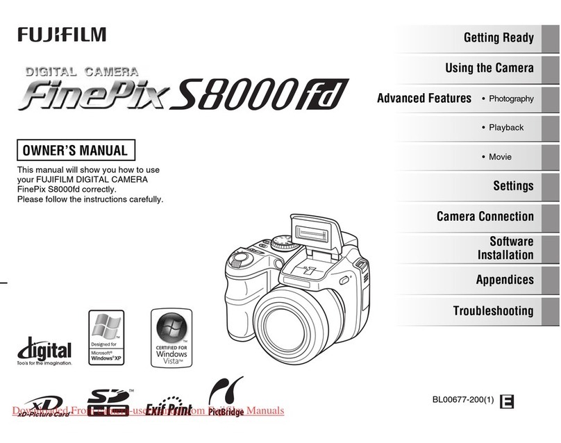 FujiFilm FinePix S8000FD User manual