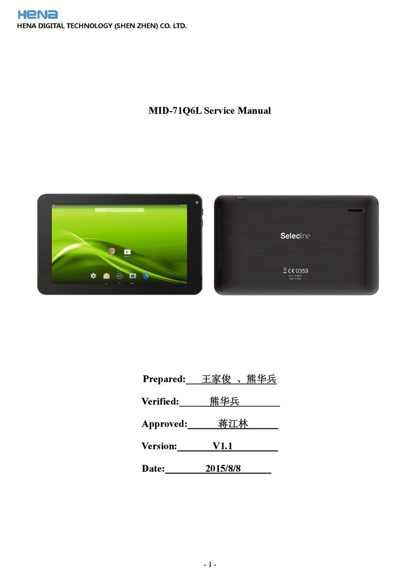 Hena MID-71Q6L Service manual