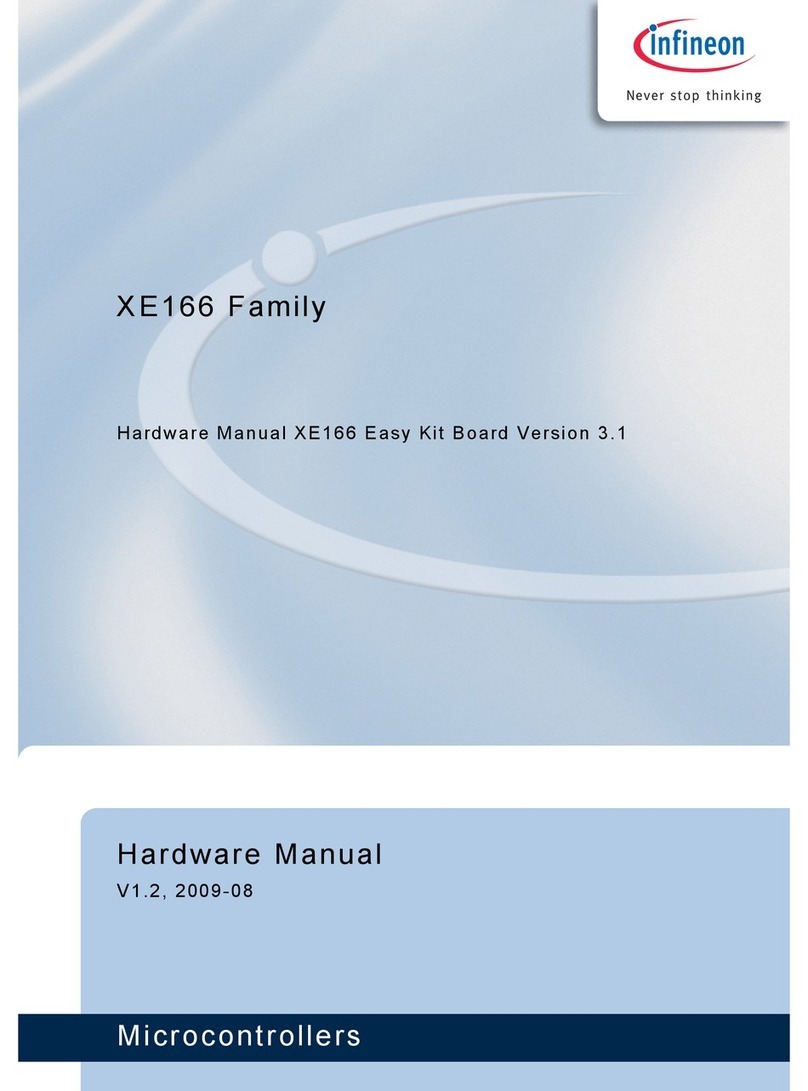 Infineon Technologies XE166 Hardware manual