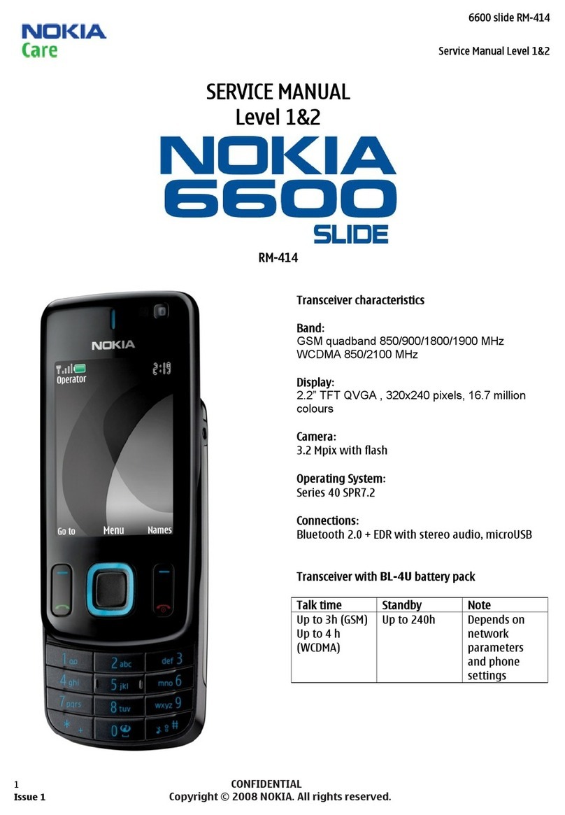 Nokia 6600 slide User manual