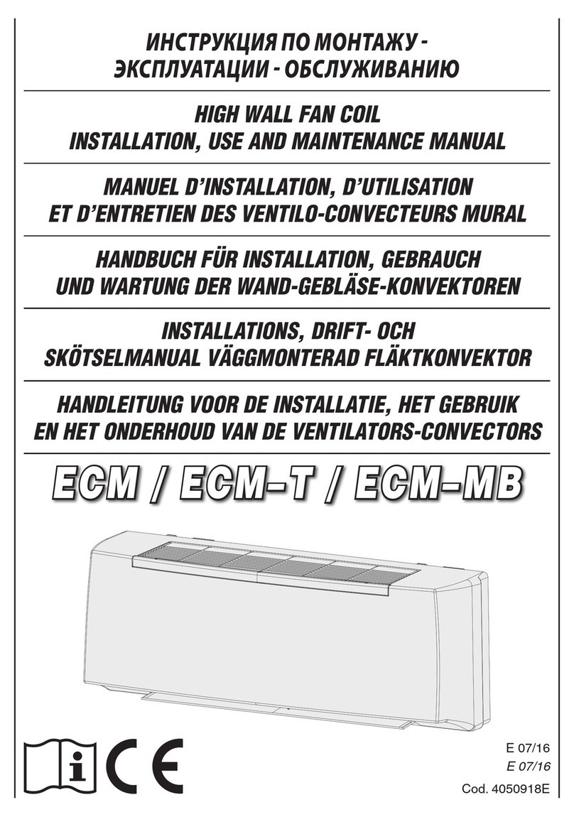 Eveco ECM Installation, use and maintenance manual