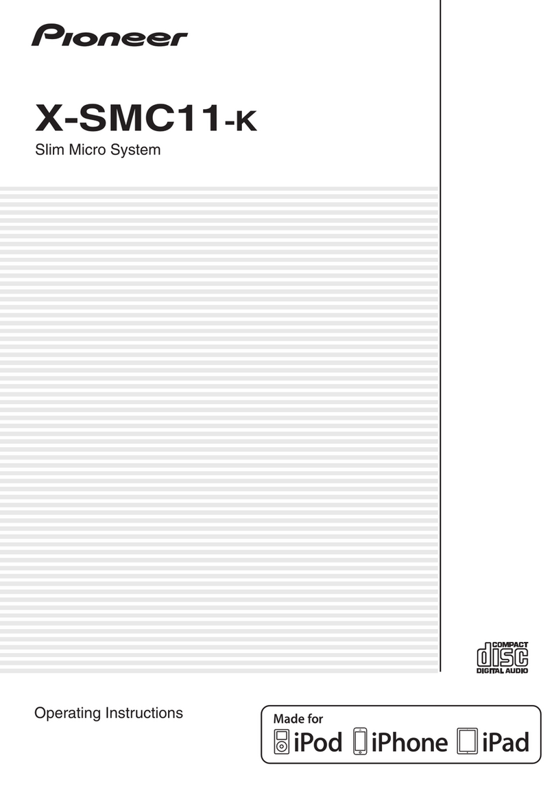 Pioneer X-SMC11-k User manual