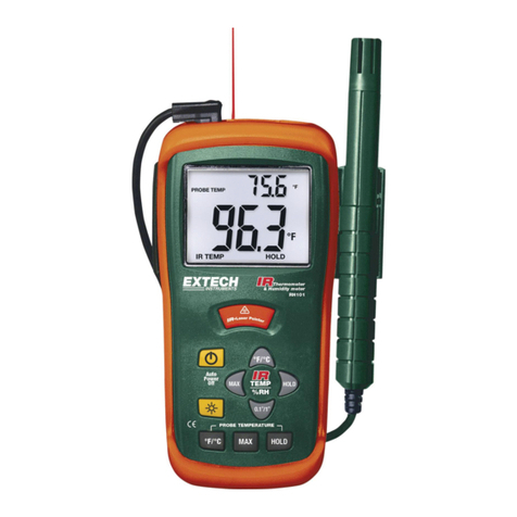 Extech Instruments RH101 User manual Extech Instruments RH101 User manual