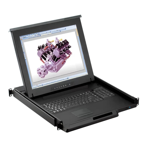 Austin Hughes Electronics RKD-KVM-17-HDDV user manual
