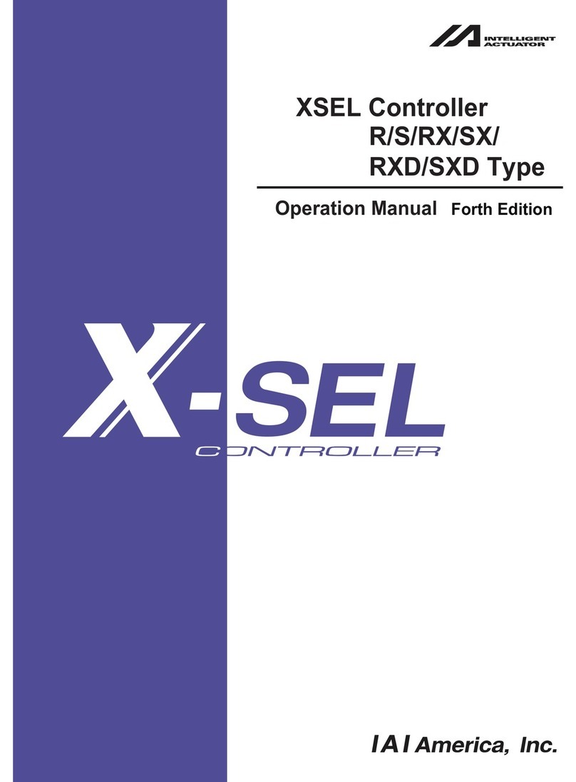 Intelligent XSEL-R Operation manual