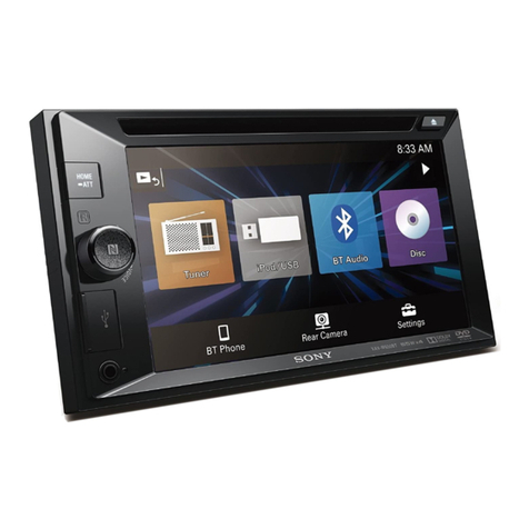 Sony XAV-W650BT User manual