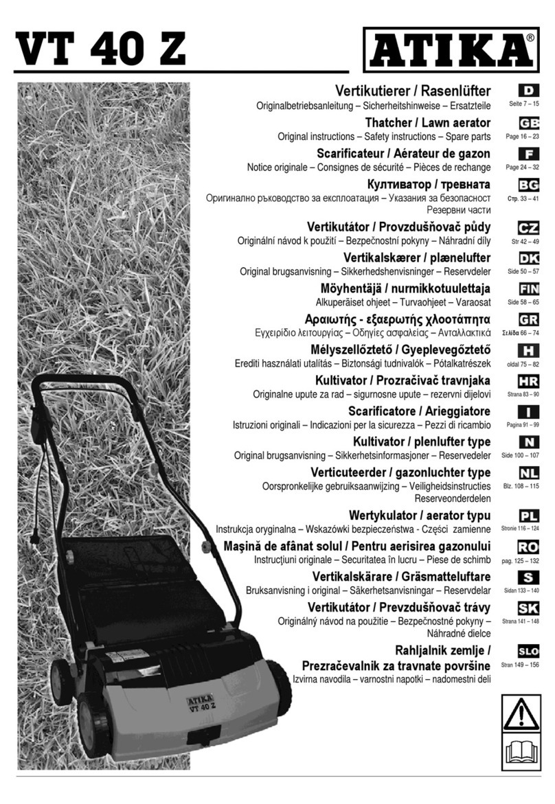 ATIKA VT 40 Z User manual