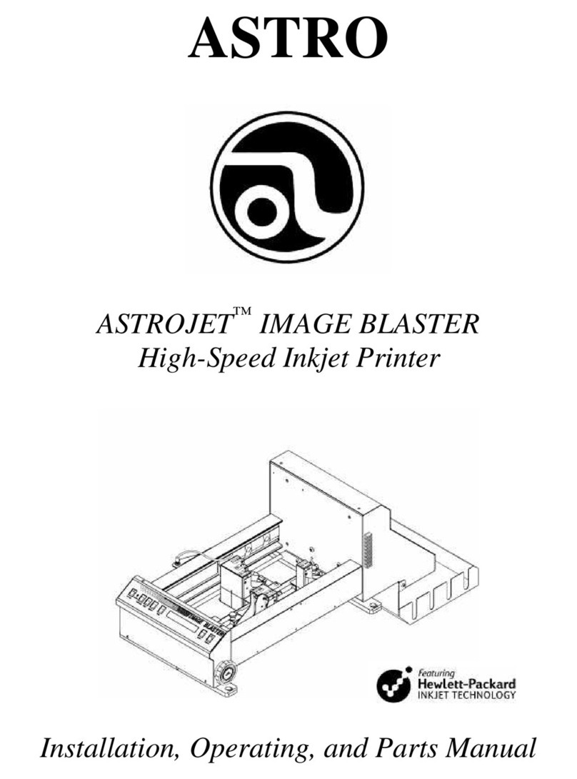 ASTRO ASTROJET IMAGE BLASTER User manual