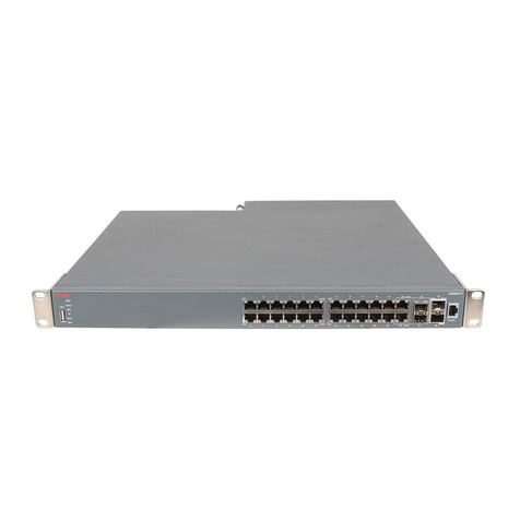 Avaya ERS 4826GTS Instruction Manual