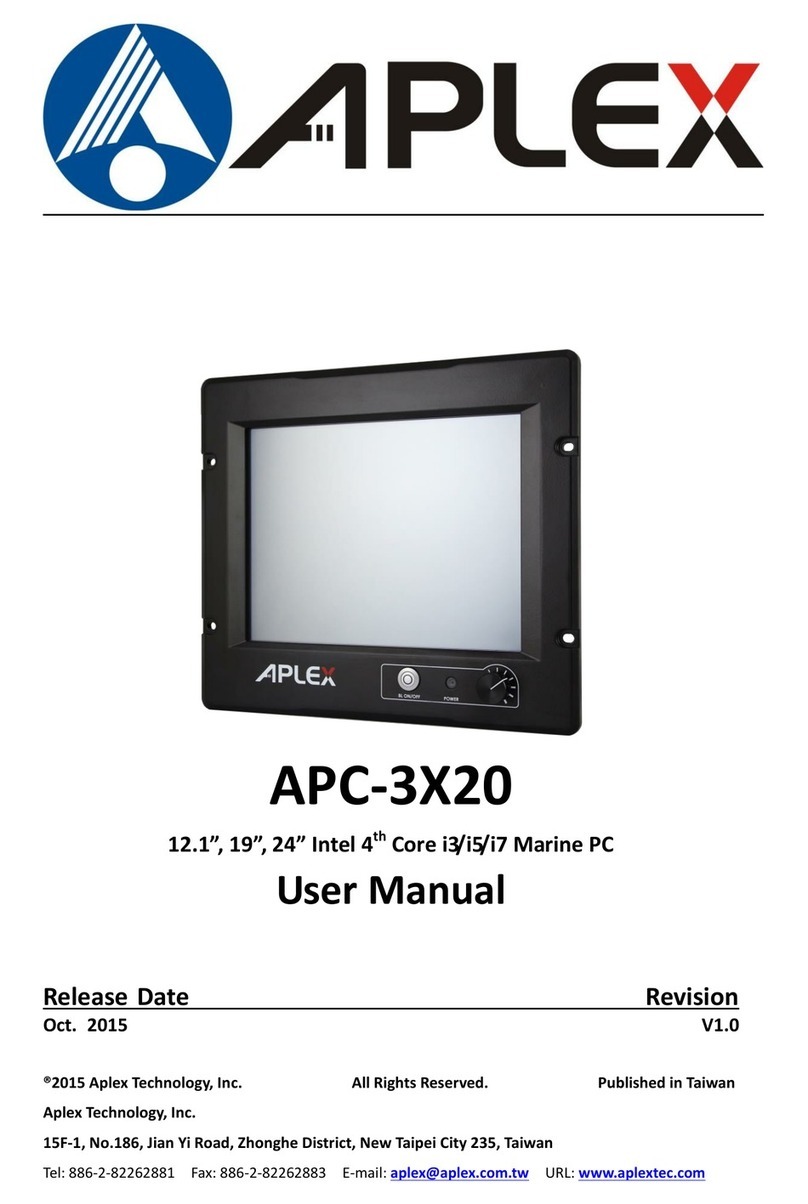 Aplex APC-3220 user manual