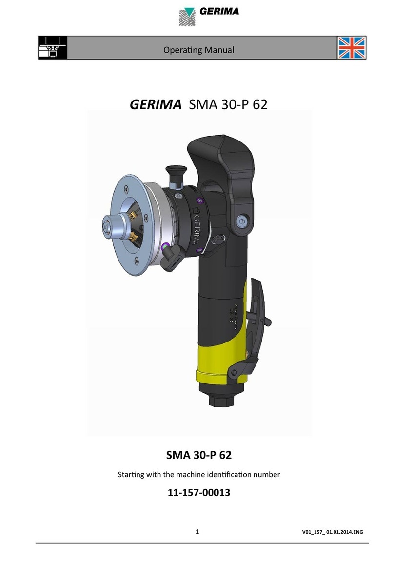 Gerima SMA 30-p 62 User manual