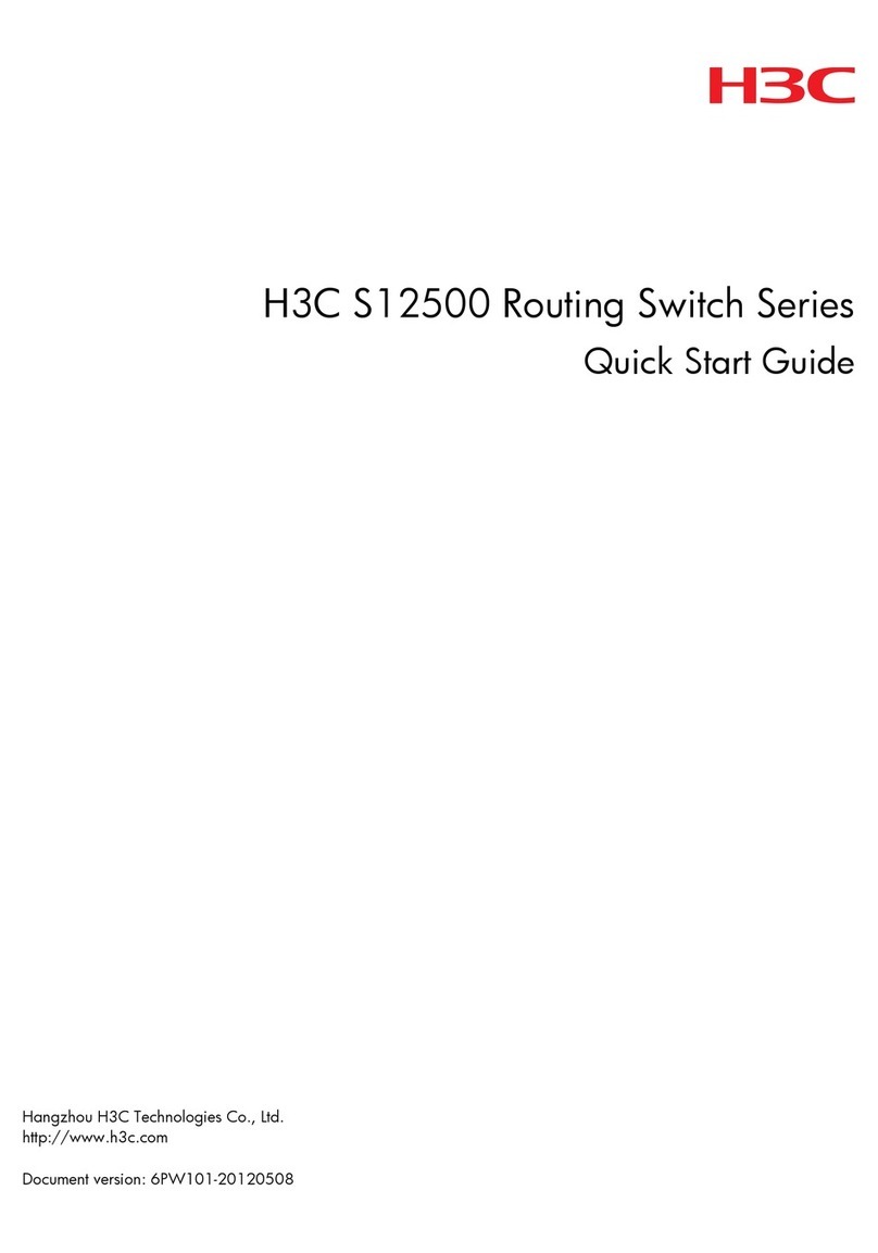 H3C S12500 Series User manual