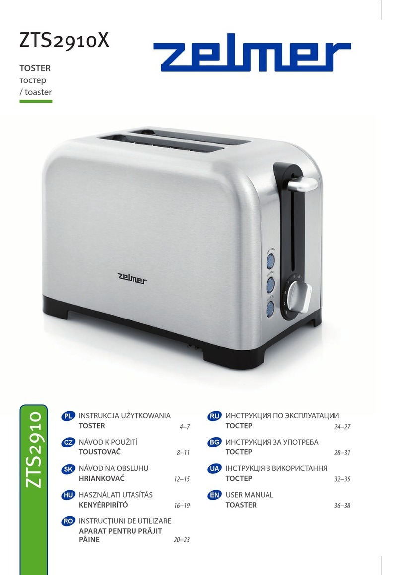 Zelmer ZTS2910X user manual