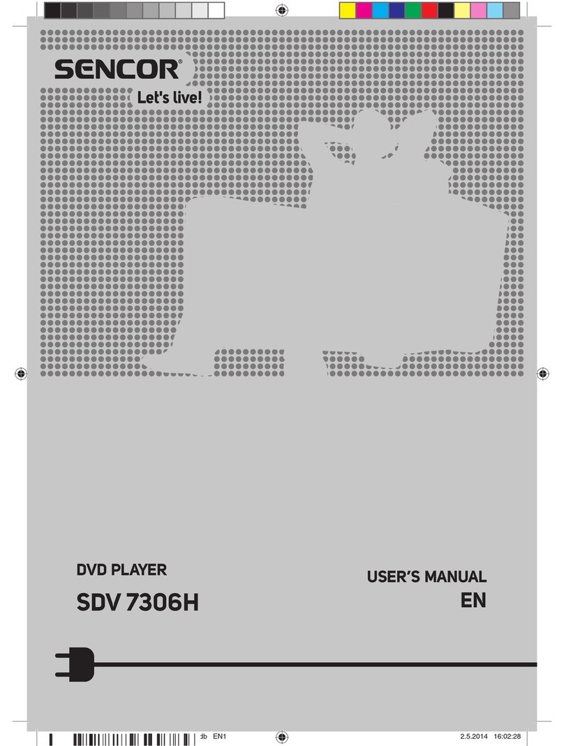 Sencor SDV 7306H User manual