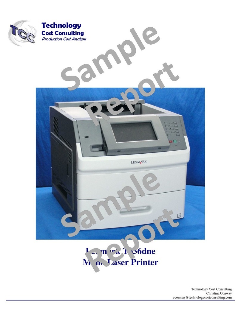 Lexmark T656DNE User manual