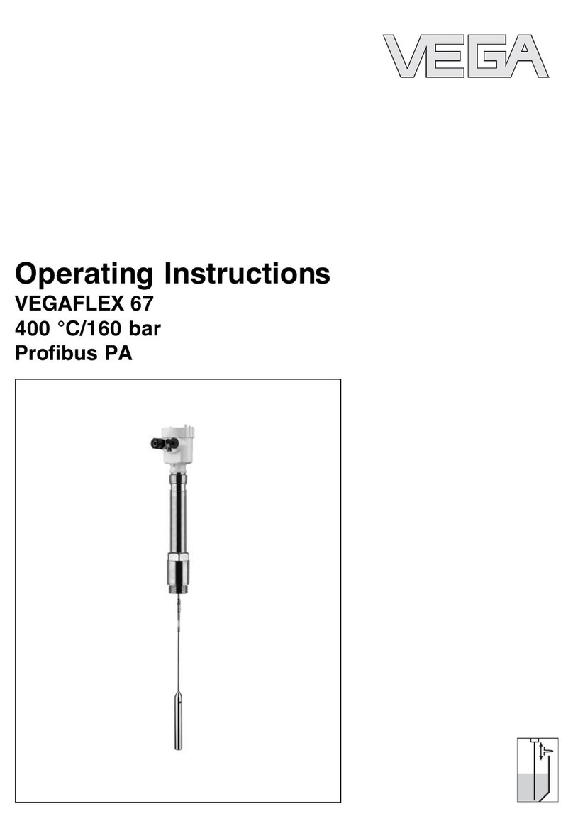 Vega VEGAFLEX 67 operating instructions