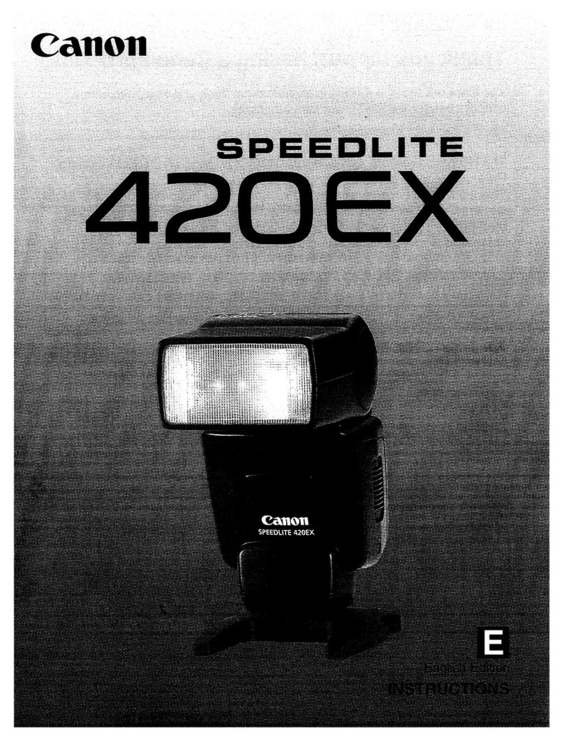 Canon SPEEDLIGHT 420ex User manual