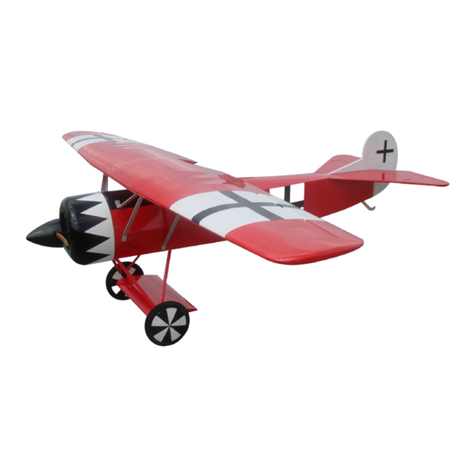 CYmodel CY8016B Fokker D-VIII User manual