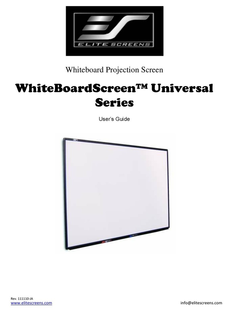 Elite Screens WB30VW User manual