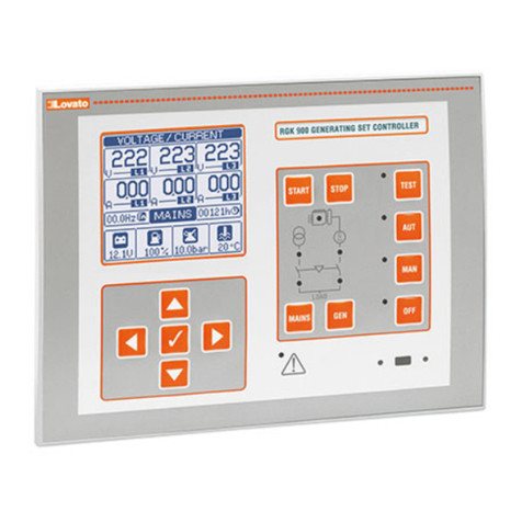 LOVATO ELECTRIC RGK900 User manual