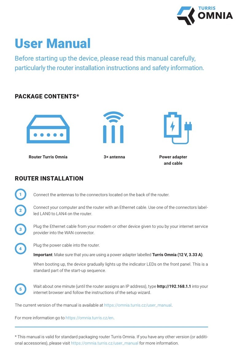 Turris Omnia RTROM01 user manual