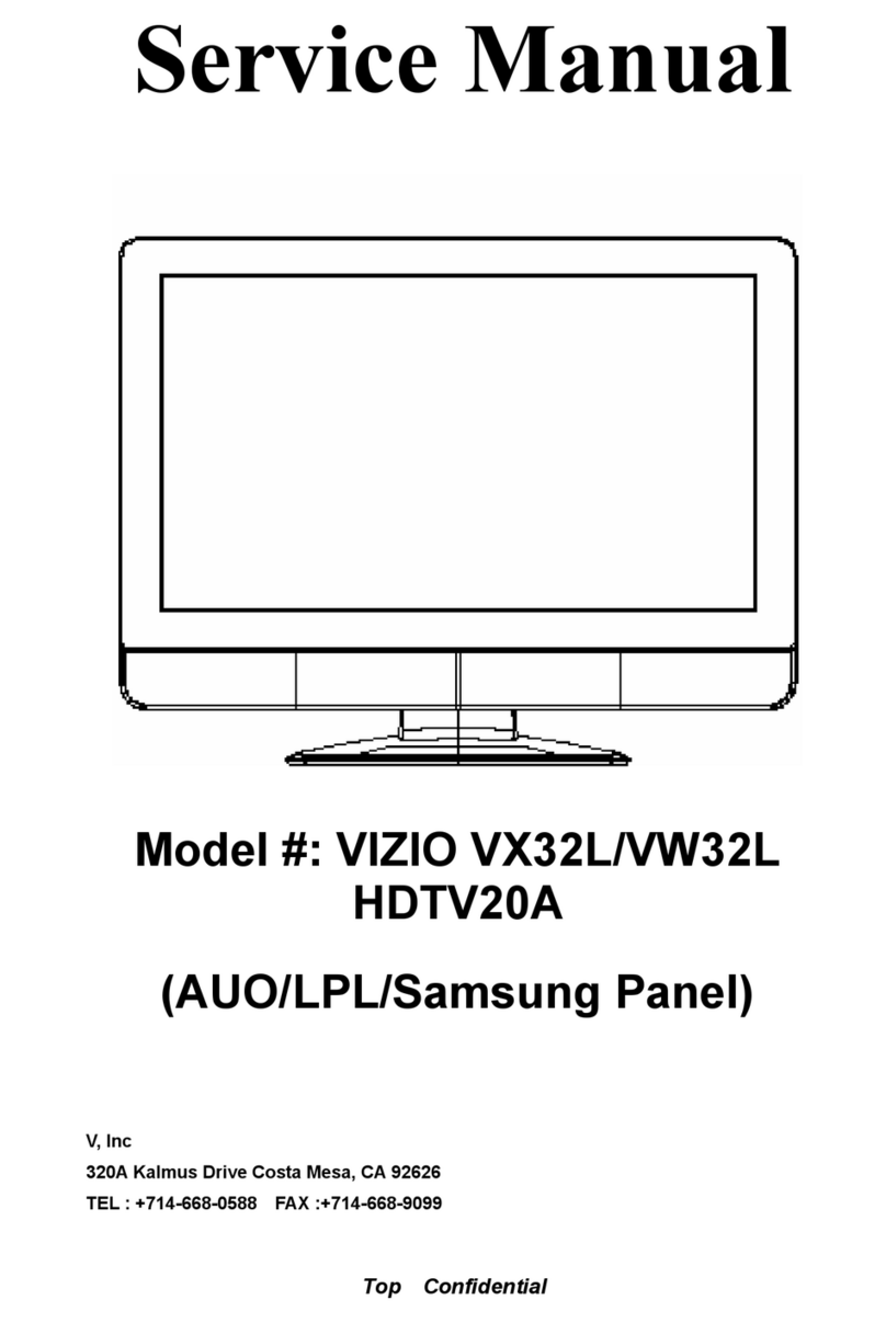 Vizio VX32L User manual