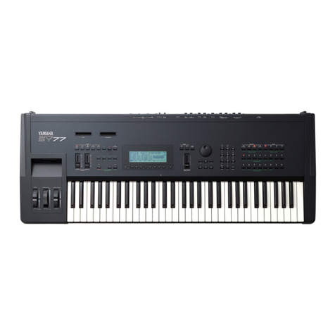 Yamaha SY-77 Service manual