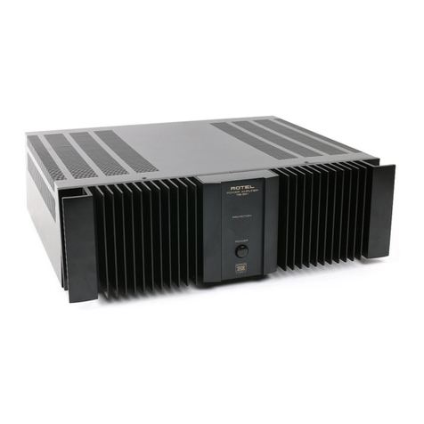 Rotel RB-991 User manual
