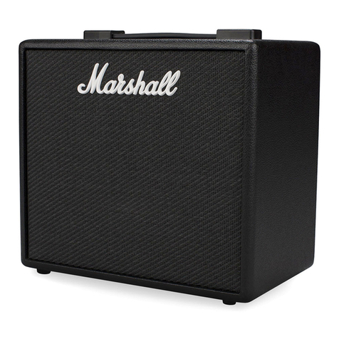 Marshall Amplification CODE 25 owner's manual