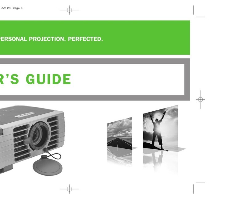InFocus LP 120 User manual