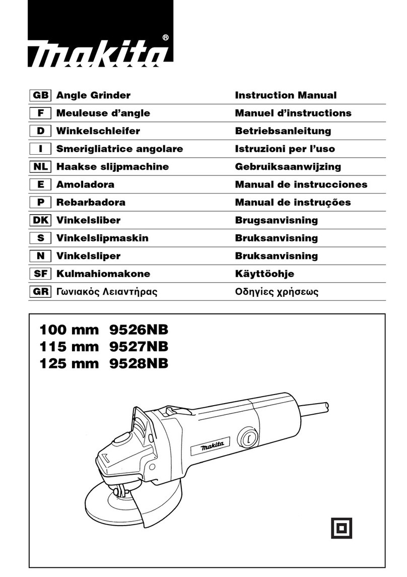 Makita 9526NB instruction manual