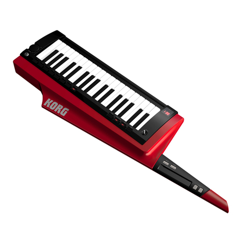 Korg RK-100 User manual