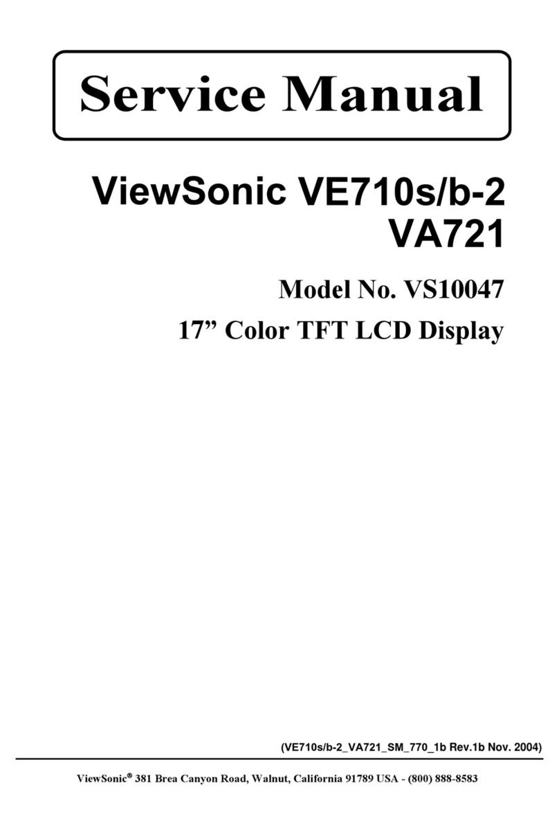 ViewSonic VS10047 User manual ViewSonic VS10047 User manual