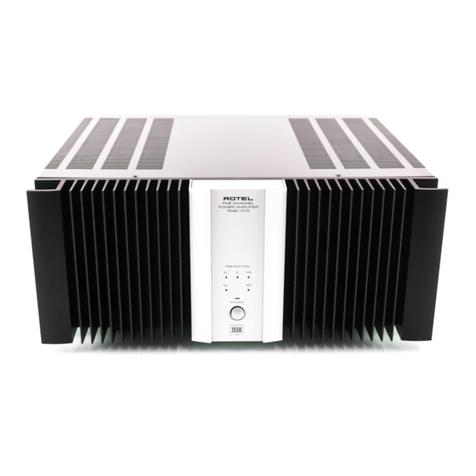 Rotel RMB-1075 User manual