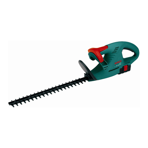 Bosch AHS 41 ACCU User manual