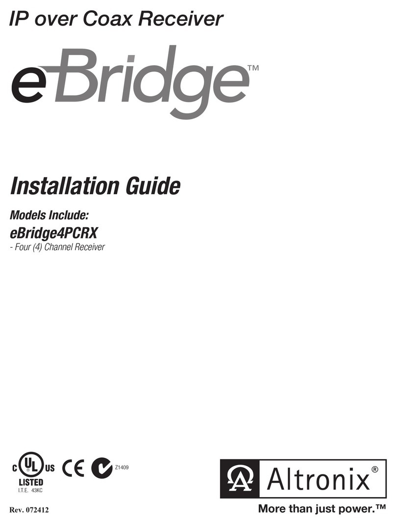 eBridge 4PCRX installation guide