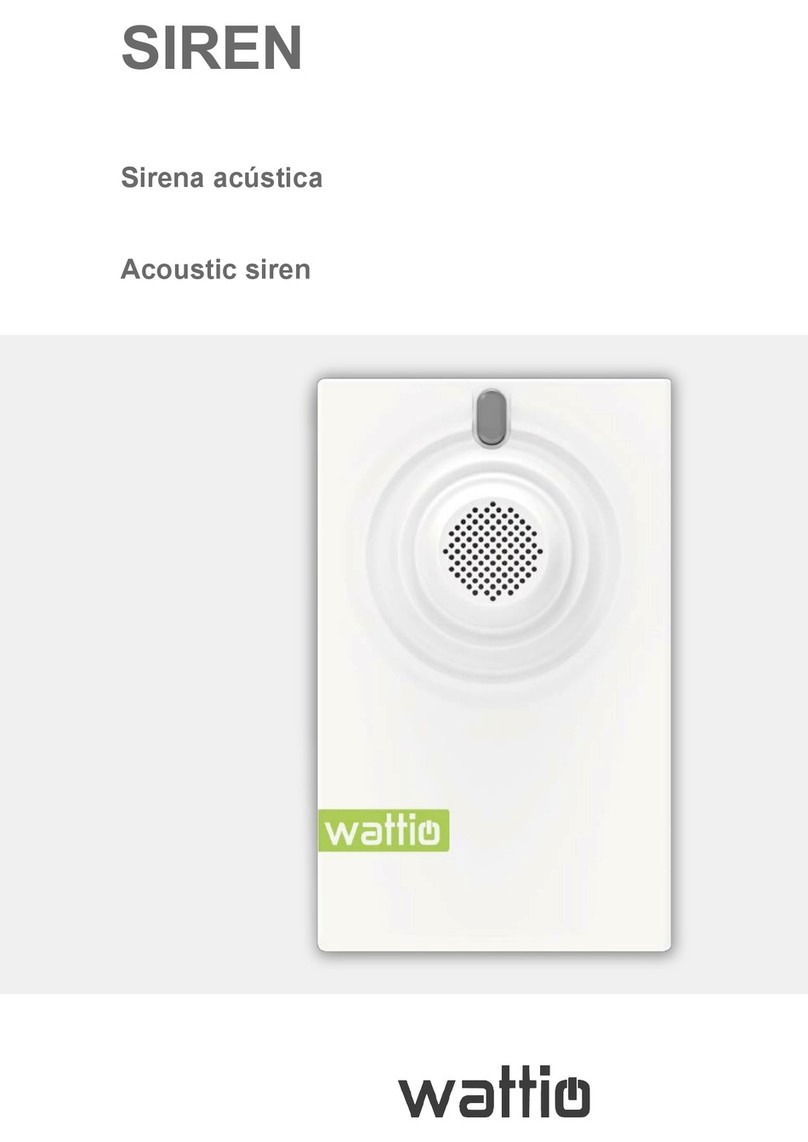 wattio SIREN manual