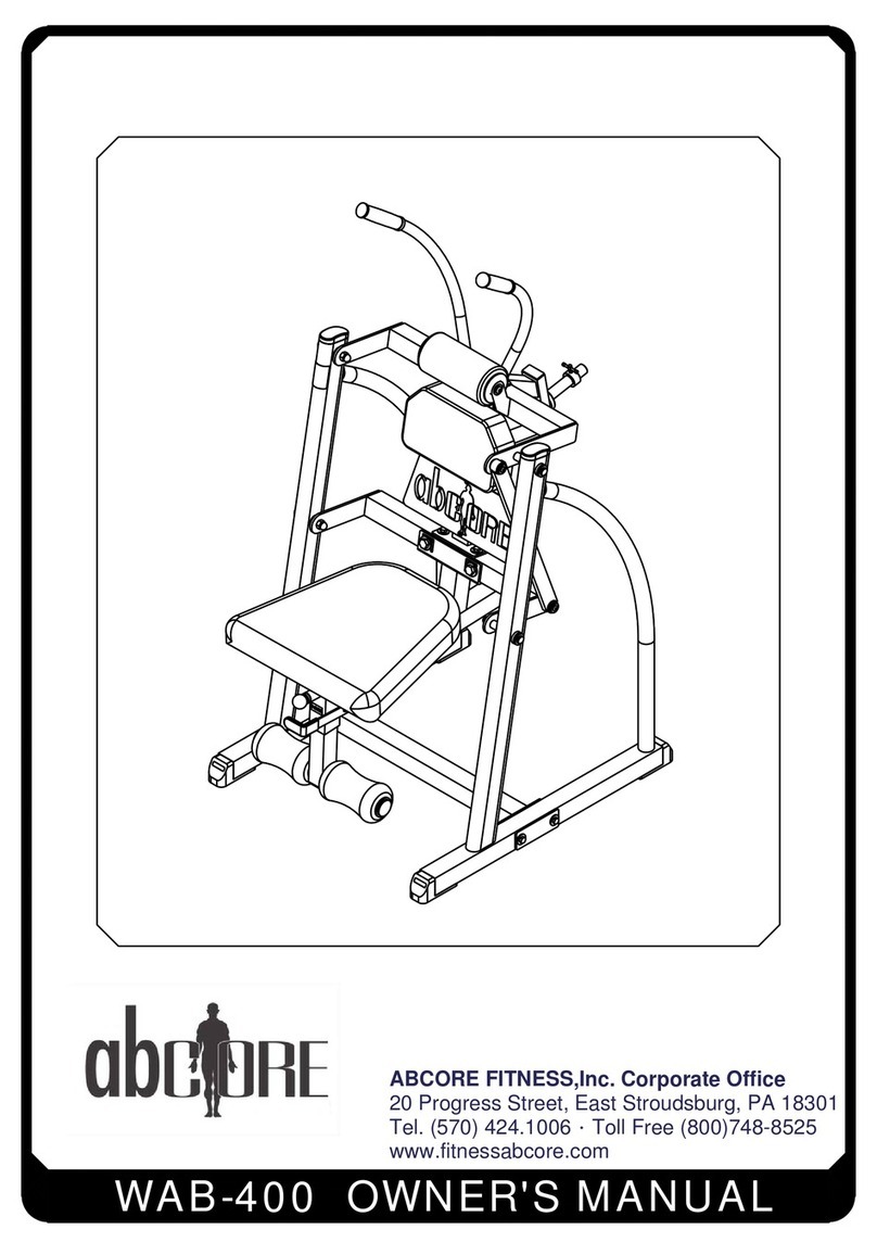ABCORE WAB-400 owner's manual