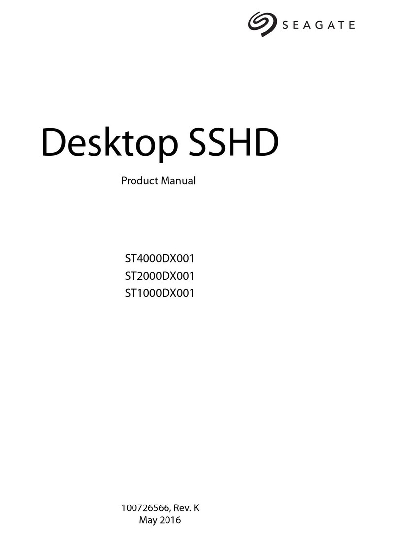 Seagate ST4000DX001 product manual