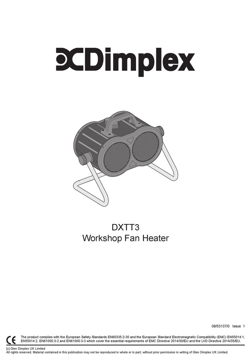 Dimplex DXTT3 user manual