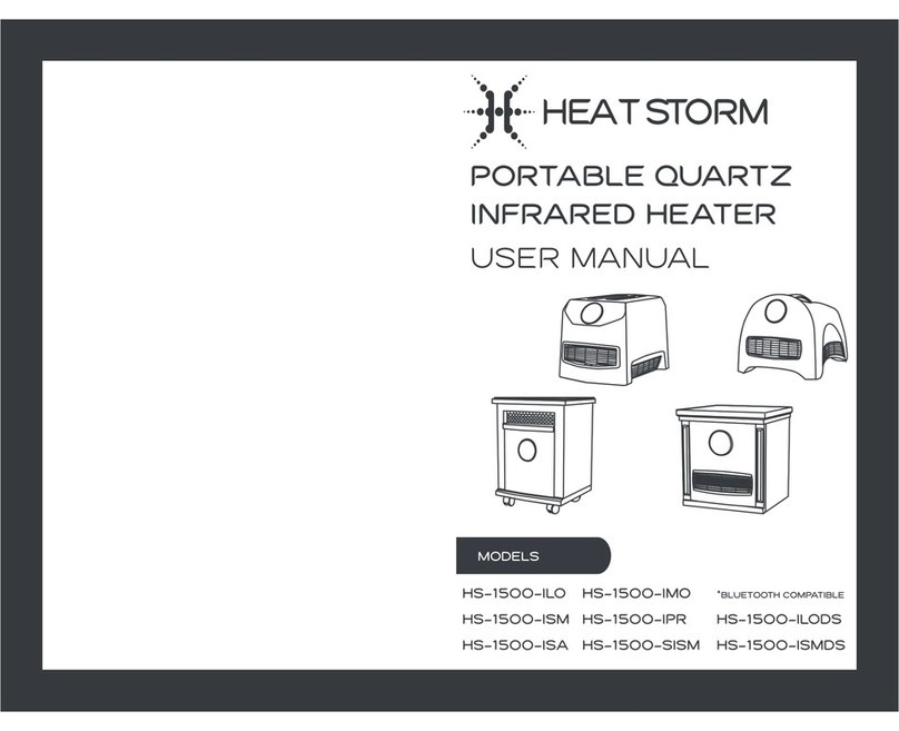 heater storm HS-1500-ILO user manual