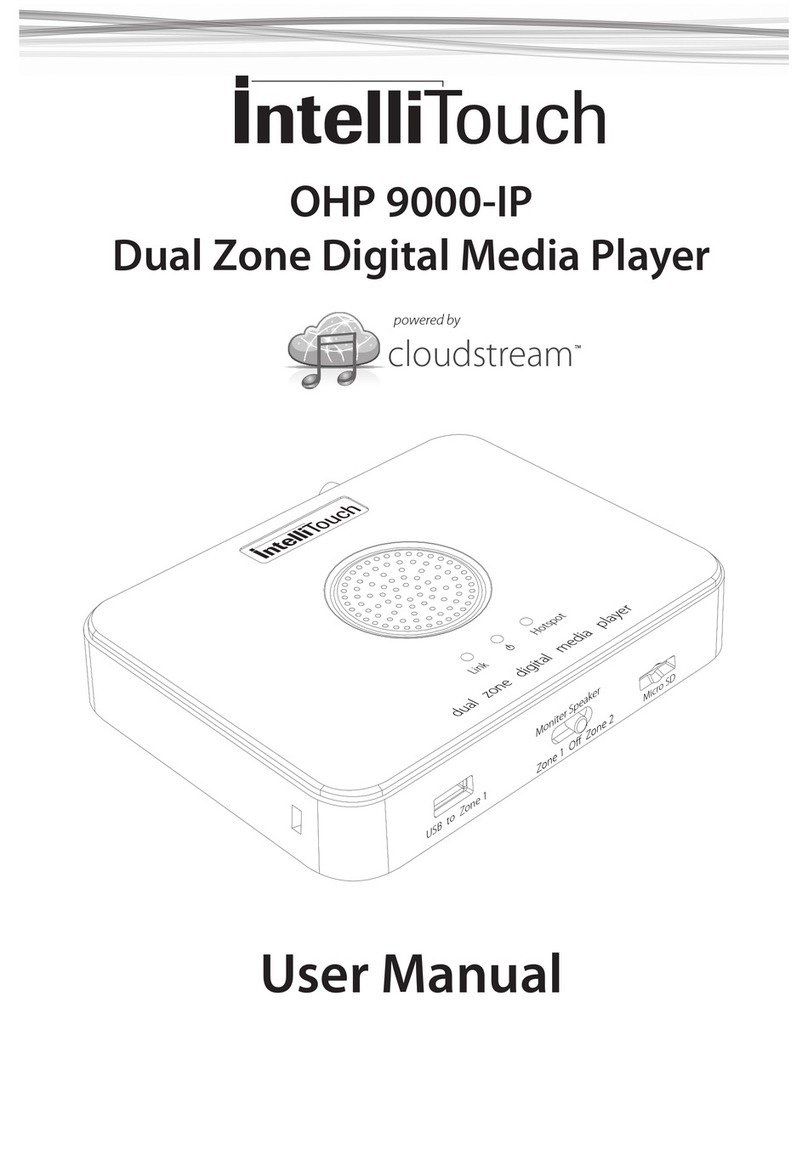 Intellitouch OHP 9000-IP User manual