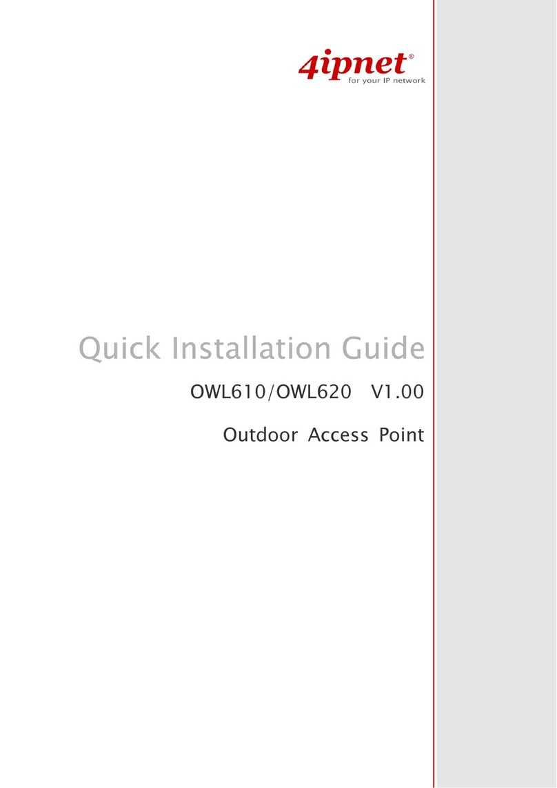 4IPNET OWL610 Operator's manual 4IPNET OWL610 Operator's manual