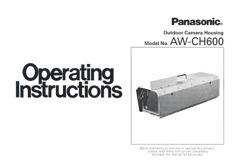 Panasonic AW-CH600 User manual