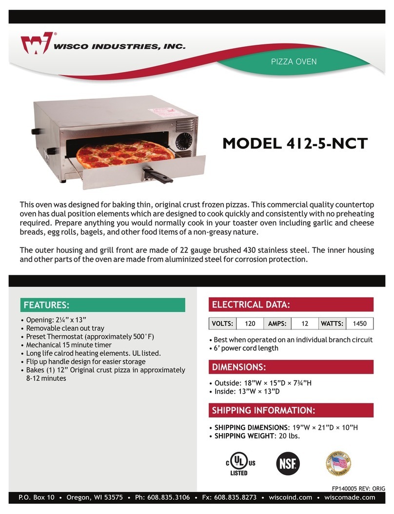 Wisco Industries 412-5-NCT User manual      l
