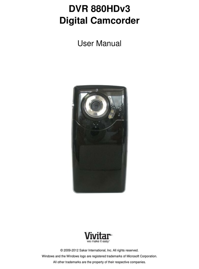 Vivitar DVR 880HDV3 user manual