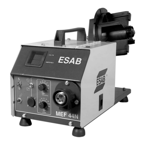 ESAB MEF 44N User manual