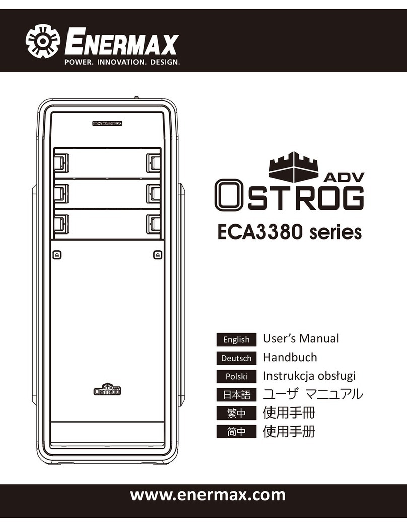 ENERMAX Ostrog ECA3380AS Series user manual