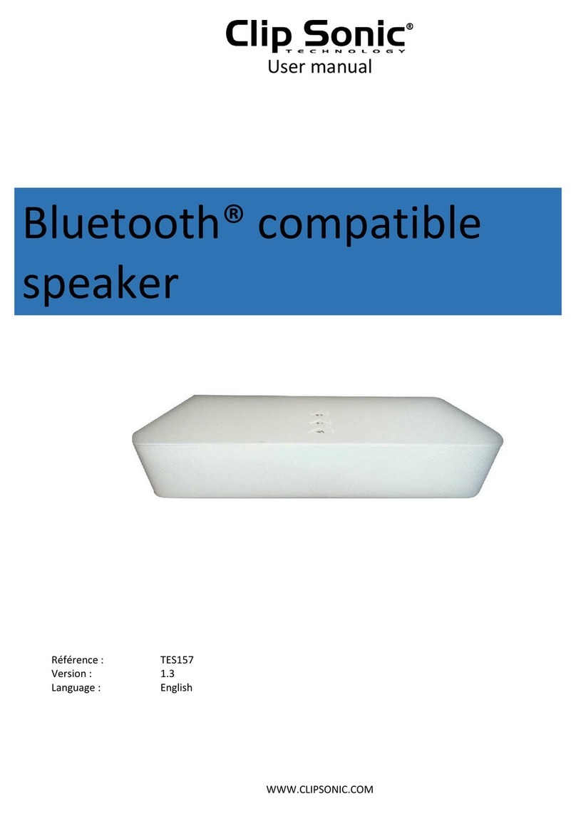 Clip Sonic TES157 user manual